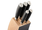 DECO BLACK knife set in a block + 3-in-1 sharpener DECO BLACK knife set in a block + 3-in-1 sharpener