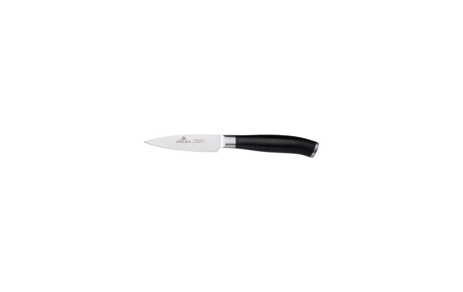 DECO BLACK Knife Block Set + Knife Sharpener