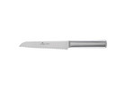 Stainless steel knife set in block AMBIENTE