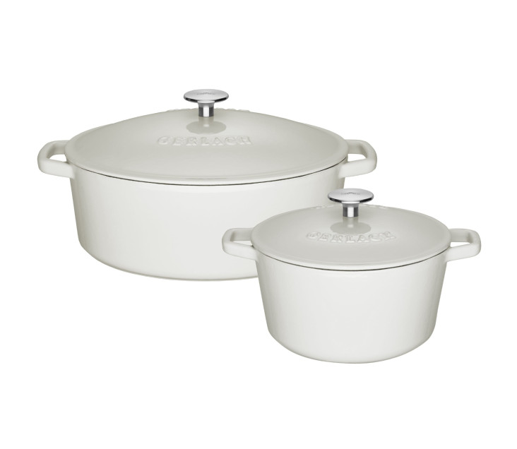 Cast iron roasting pan 5.5 l NATUR IRON + Cast iron pot 3 l NATUR IRON