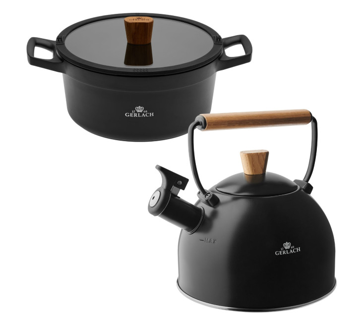 NATUR Pot 24 cm + NATUR Kettle