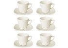 VALOR Set of cups with saucers 12 pcs./6 persons.