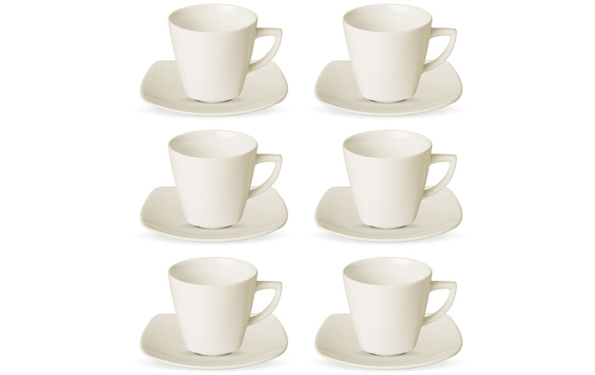 VALOR Set of cups with saucers 12 pcs./6 persons.