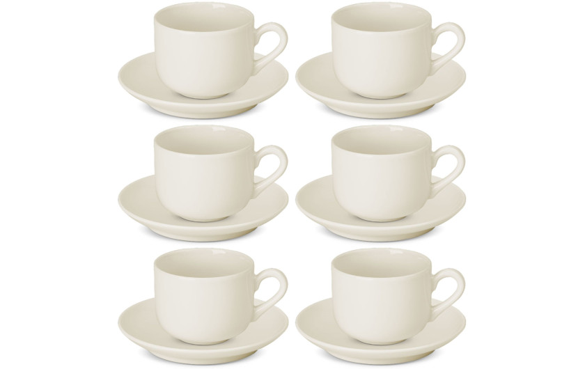 SET of cups with saucers 12 pieces/6 people.
