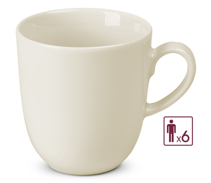 CELESTIA set of 6 mugs.