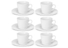 MODERN Set of cups with saucers 12 pcs/6 people. MODERN Set of cups with saucers 12 pcs/6 people.