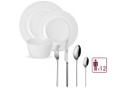 MODERN Dining set 36 pieces/12 persons. Cutlery set 2x24 pieces, polished MODERN. MODERN Dining set 36 pieces/12 persons. Cutlery set 2x24 pieces, polished MODERN.