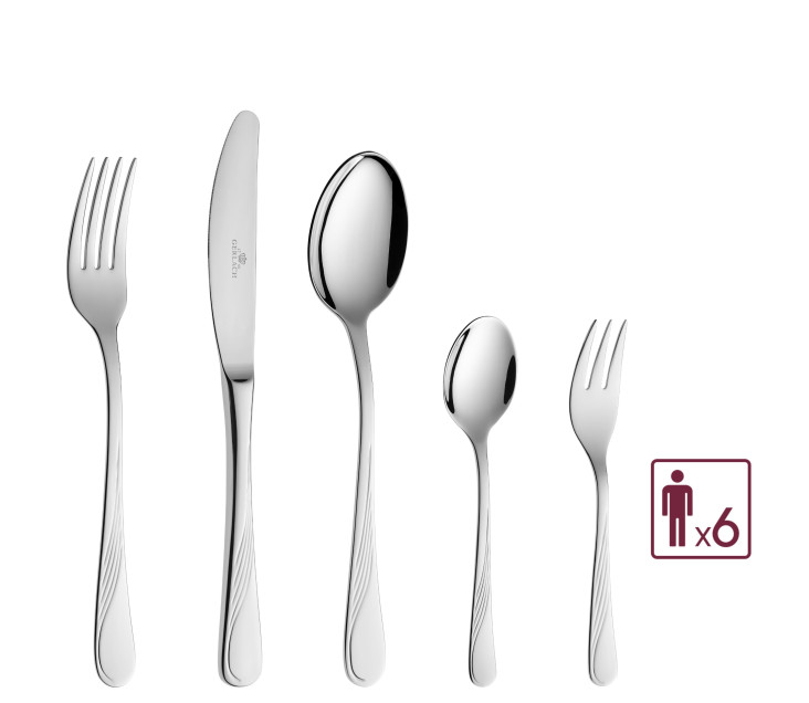 Celestia Cutlery Set 24pc + 6pc Forks