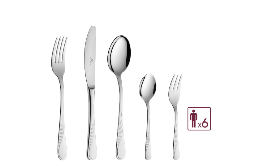 Celestia Cutlery Set 24 pcs + 6 pcs of forks