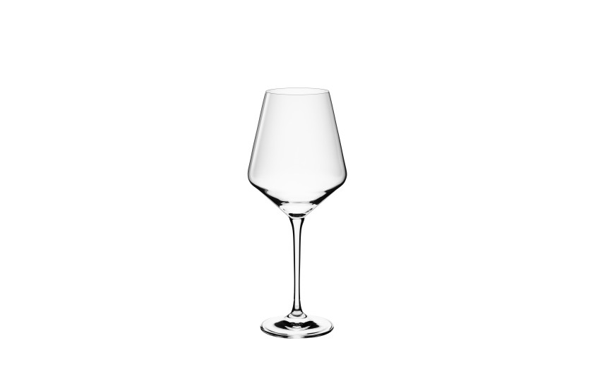 MODERN Red Wine Glasses 6 el