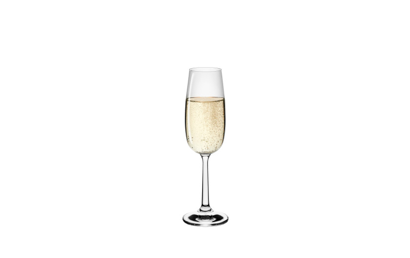 FLOW Champagne Glasses 6 pcs