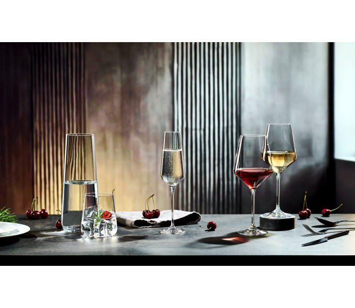 MODERN Champagne Glasses 6 pcs