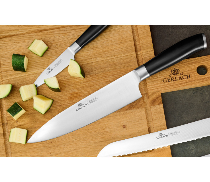 8" Chef's Knife DECO BLACK