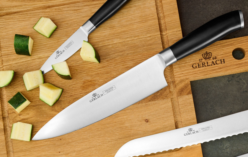 8" Chef's Knife DECO BLACK