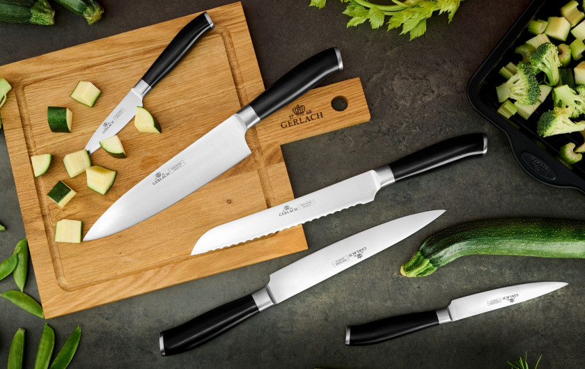 8" Chef's Knife DECO BLACK