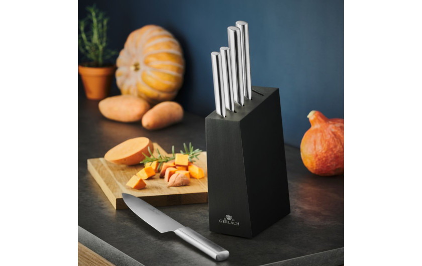 Knife set in block AMBIENTE