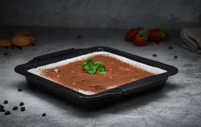 Square Baking Pan 23 cm GRANITEX