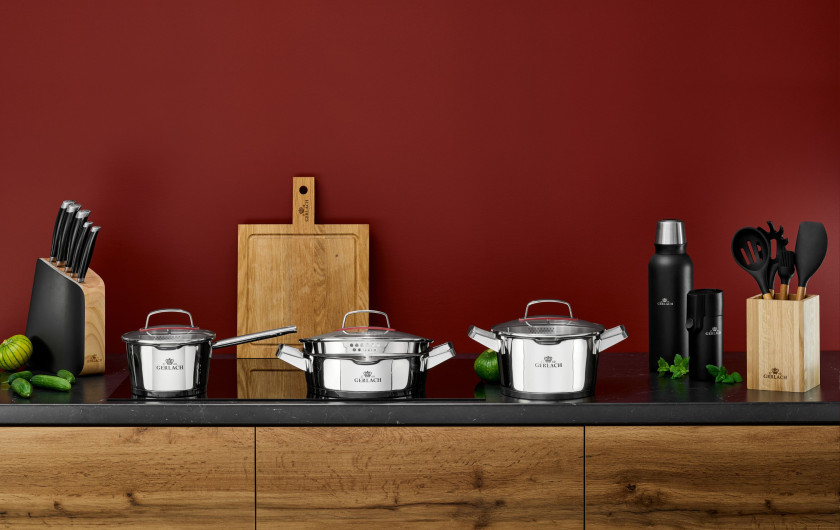 Gerlach Superior 6-piece cookware set.