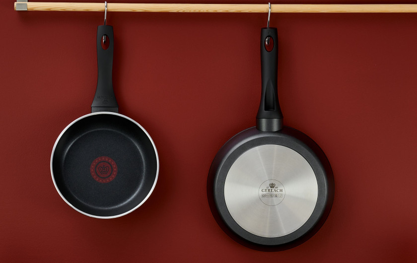 Set of 2 CONTRAST ThermoCoat ILAG Ultimate frying pans 24 and 28 cm