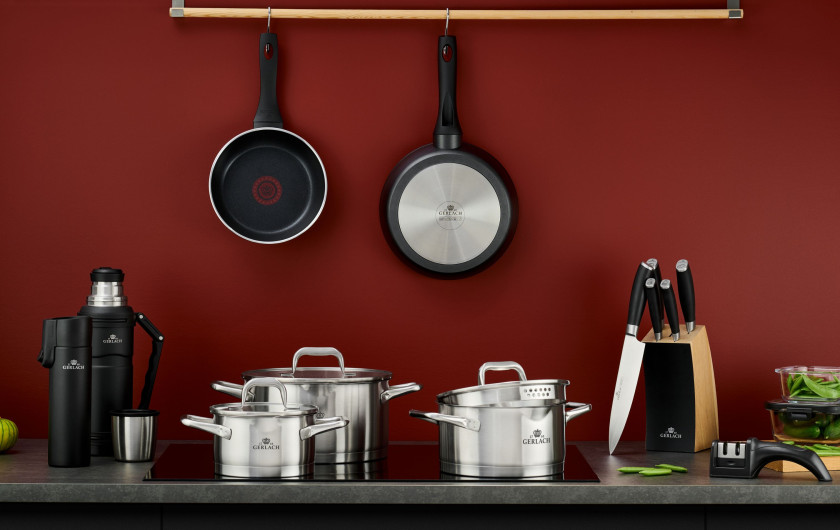 3-Piece Frying Pan Set 20/24/28cm CONTRAST ThermoCoat ILAG Ultimate
