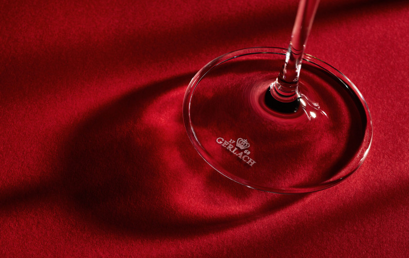 MODERN Red Wine Glasses 6 el