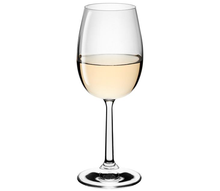 FLOW White Wine Glasses 6 pcs