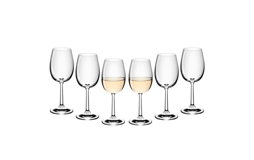 FLOW White Wine Glasses 6 pcs