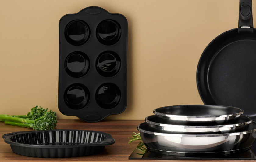 Silicone baking mold springform pan 22cm SMART BLACK