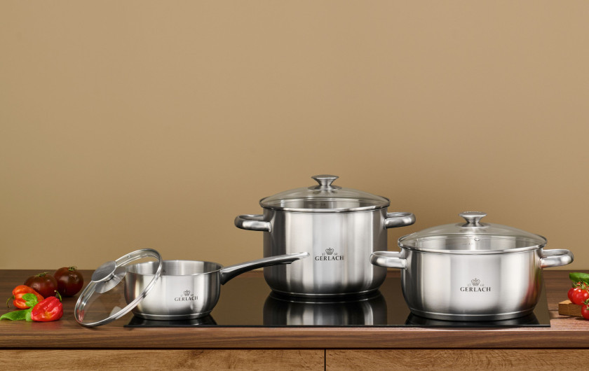 Gerlach First 10-piece cookware set.