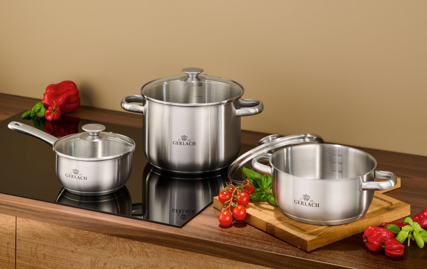 Gerlach First 10-piece cookware set.