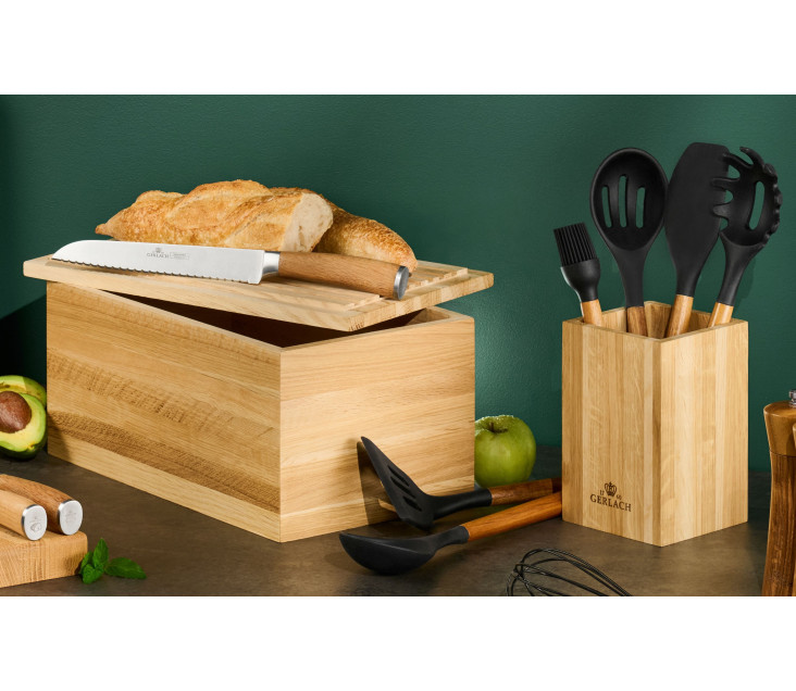 Wooden breadbox NATUR