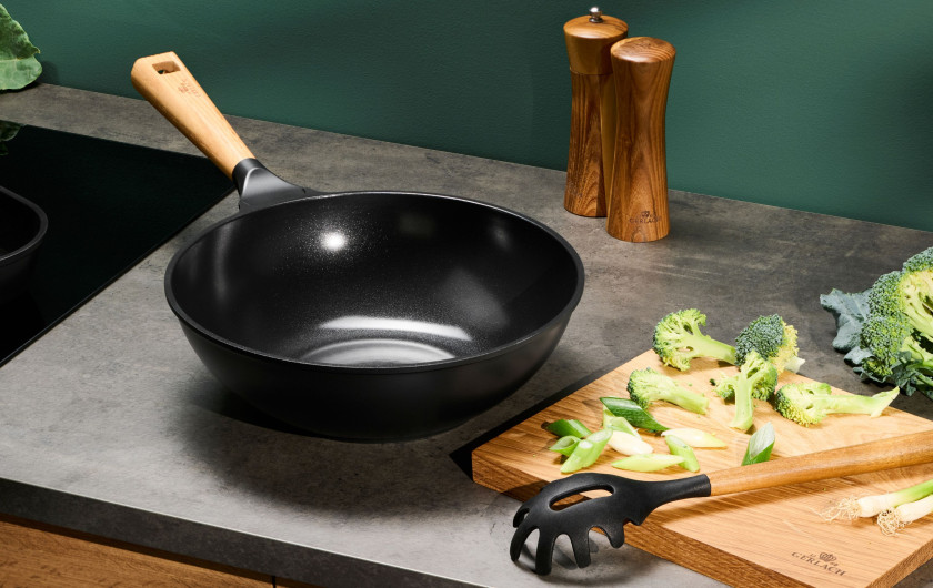 NATUR 28 cm Wok Pan