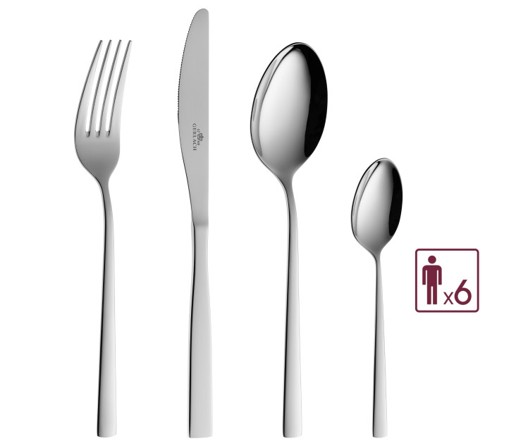 24-piece cutlery set INNSJO glossy