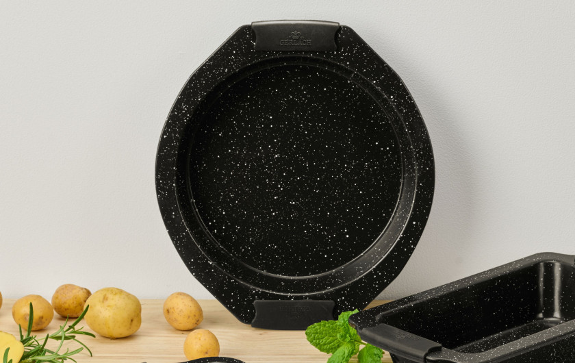 Round cake pan 23 cm GRANITEX