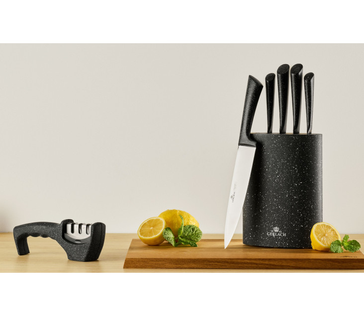 GRANITEX knife set in a block
