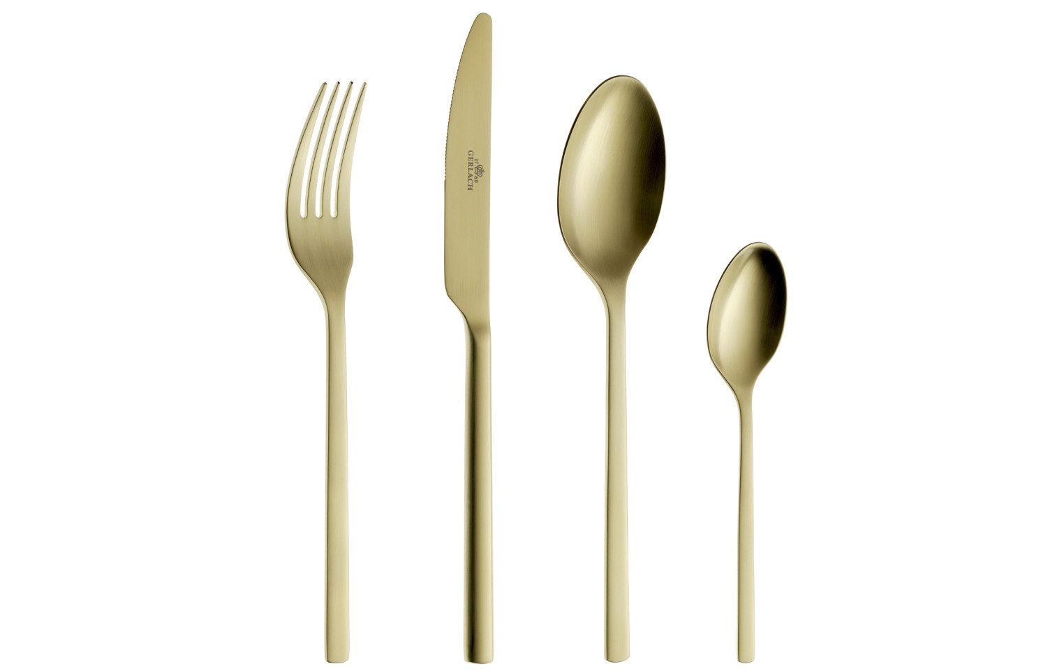 24-Piece Cutlery Set MODERN GOLD Matt Finish