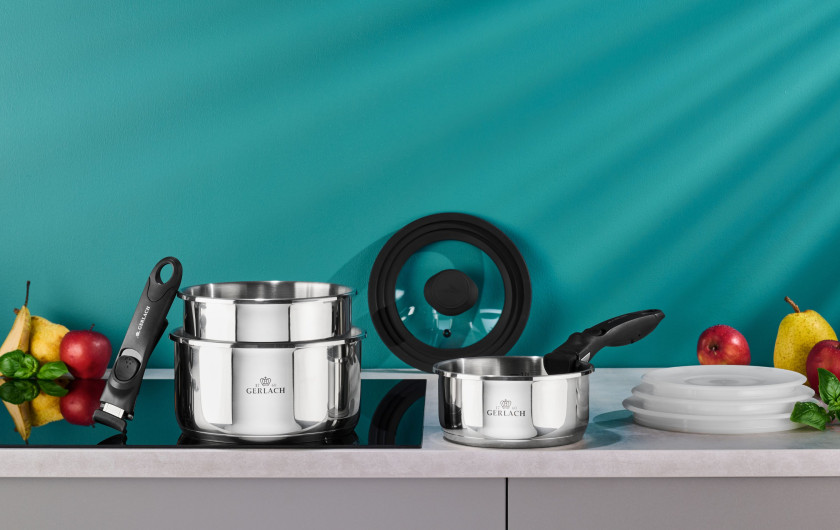 4-piece cookware set SMART STEEL