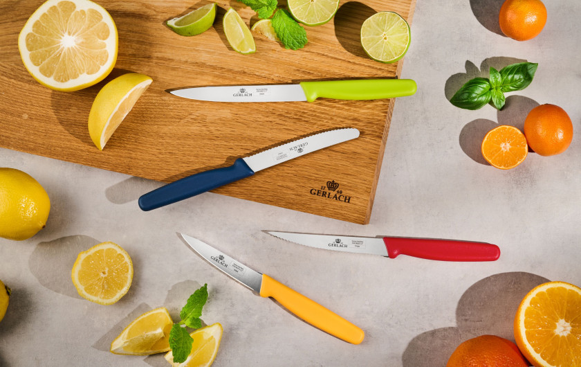 3.5" Vegetable Knife Yellow Smart Color