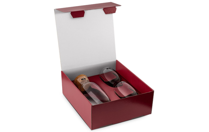 FLOW gift set carafe + 2 glasses