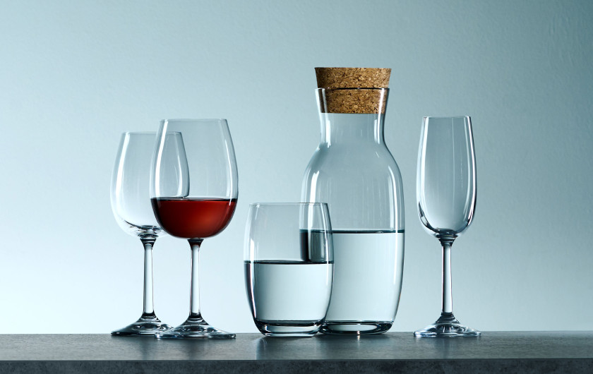 FLOW gift set carafe + 2 glasses