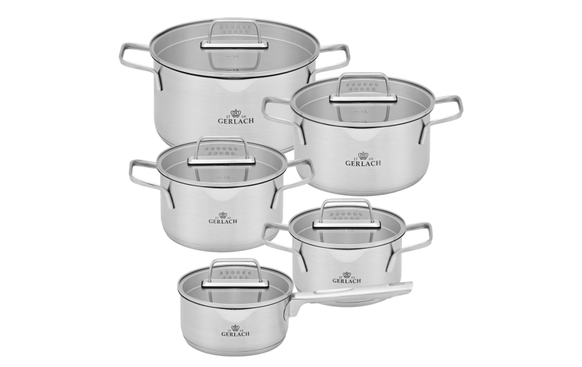 10-piece cookware set AMBIENTE