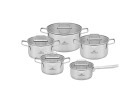 Ambiente pot set 10 pcs + Contrast Procoat 28cm deep frying pan