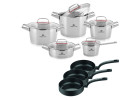 Superior pot set 10 pcs + 3x frying pan WINGS 24/26/28cm