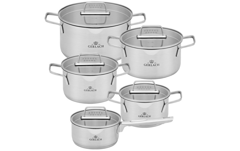 10-piece cookware set AMBIENTE