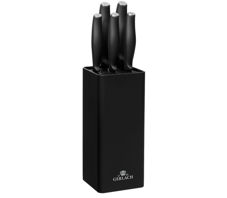 Knife set in a block COMFORT 5 pcs