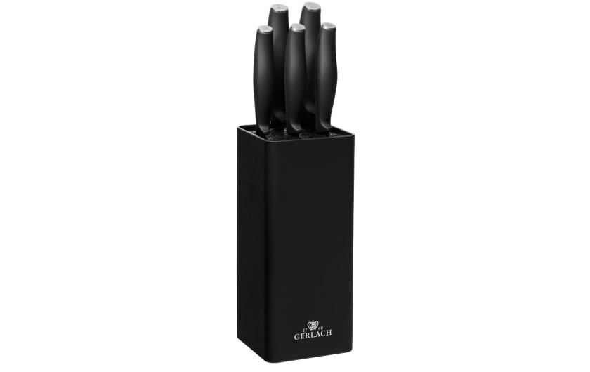 Knife set in a block COMFORT 5 pcs