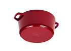 Cast iron pot 5 l NATUR IRON burgundy Cast iron pot 5 l NATUR IRON burgundy