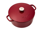Cast iron pot 5 l NATUR IRON burgundy Cast iron pot 5 l NATUR IRON burgundy