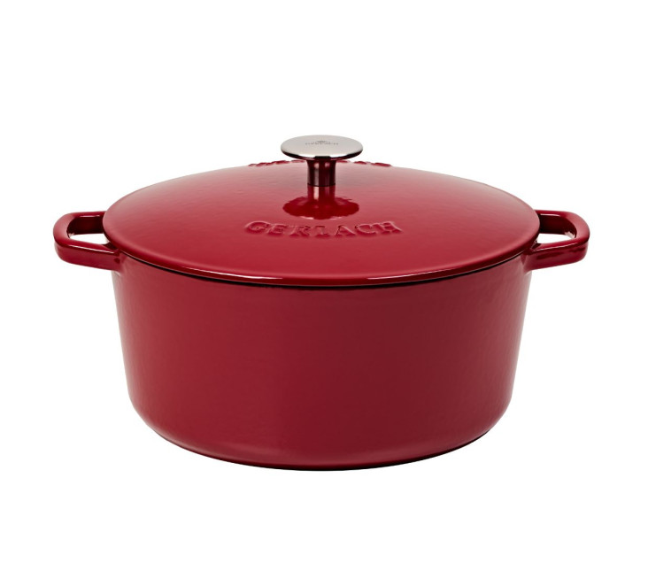 Cast iron pot 5 l NATUR IRON burgundy