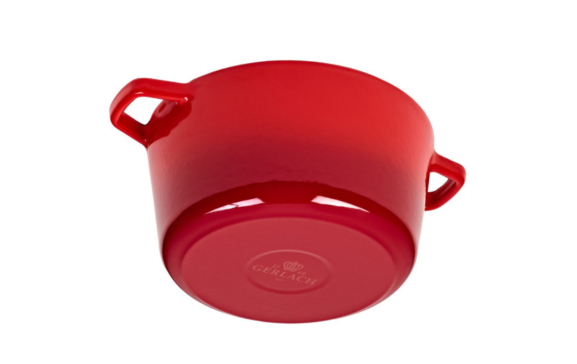 Cast iron pot 3 l NATUR IRON red gradient